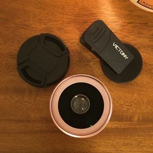 Victony Rose iPhone Macro & Wide Clip On Lens Kit